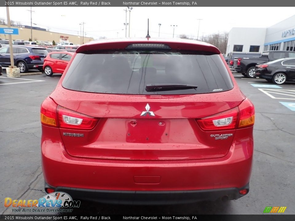 Rally Red 2015 Mitsubishi Outlander Sport ES AWC Photo #6