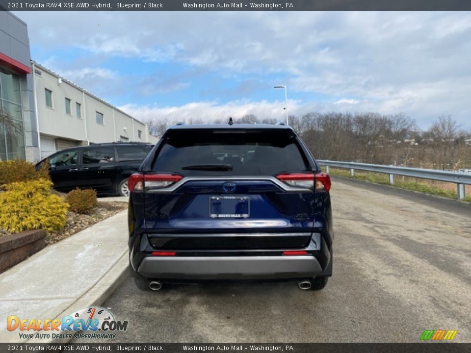 2021 Toyota RAV4 XSE AWD Hybrid Blueprint / Black Photo #15