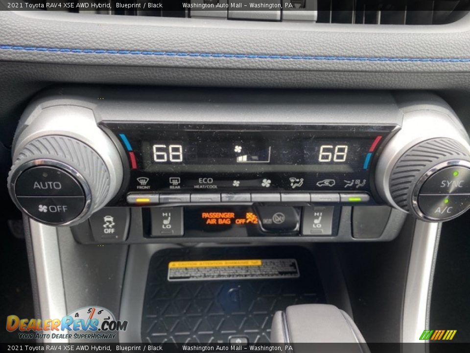 Controls of 2021 Toyota RAV4 XSE AWD Hybrid Photo #17