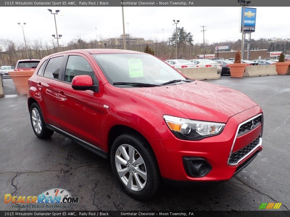 Rally Red 2015 Mitsubishi Outlander Sport ES AWC Photo #11