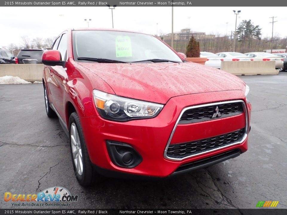 Rally Red 2015 Mitsubishi Outlander Sport ES AWC Photo #12