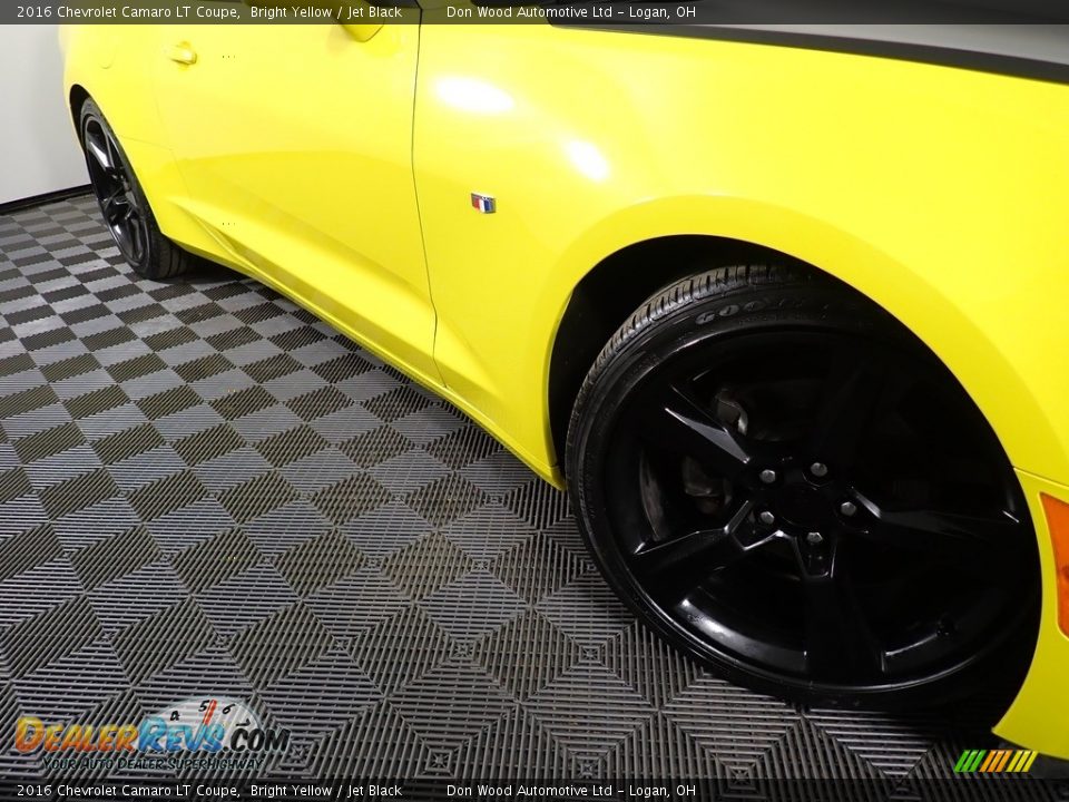 2016 Chevrolet Camaro LT Coupe Bright Yellow / Jet Black Photo #6