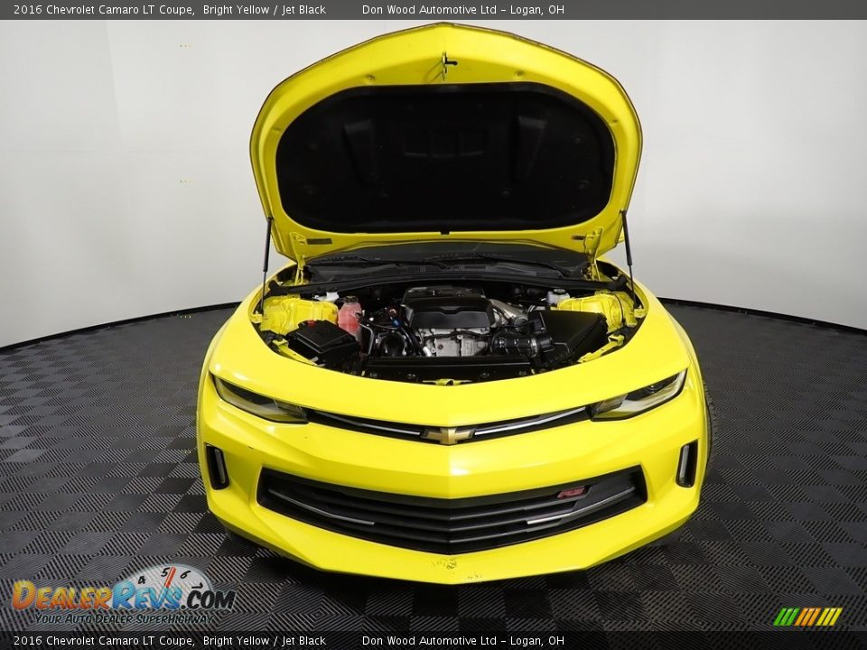 2016 Chevrolet Camaro LT Coupe Bright Yellow / Jet Black Photo #8