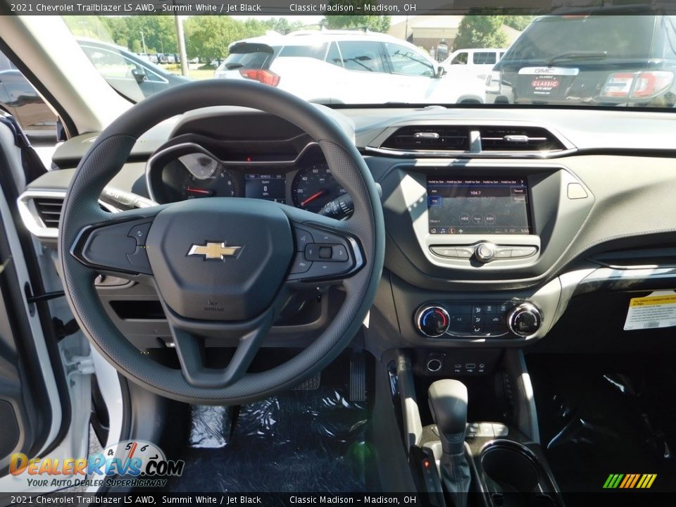 2021 Chevrolet Trailblazer LS AWD Summit White / Jet Black Photo #3