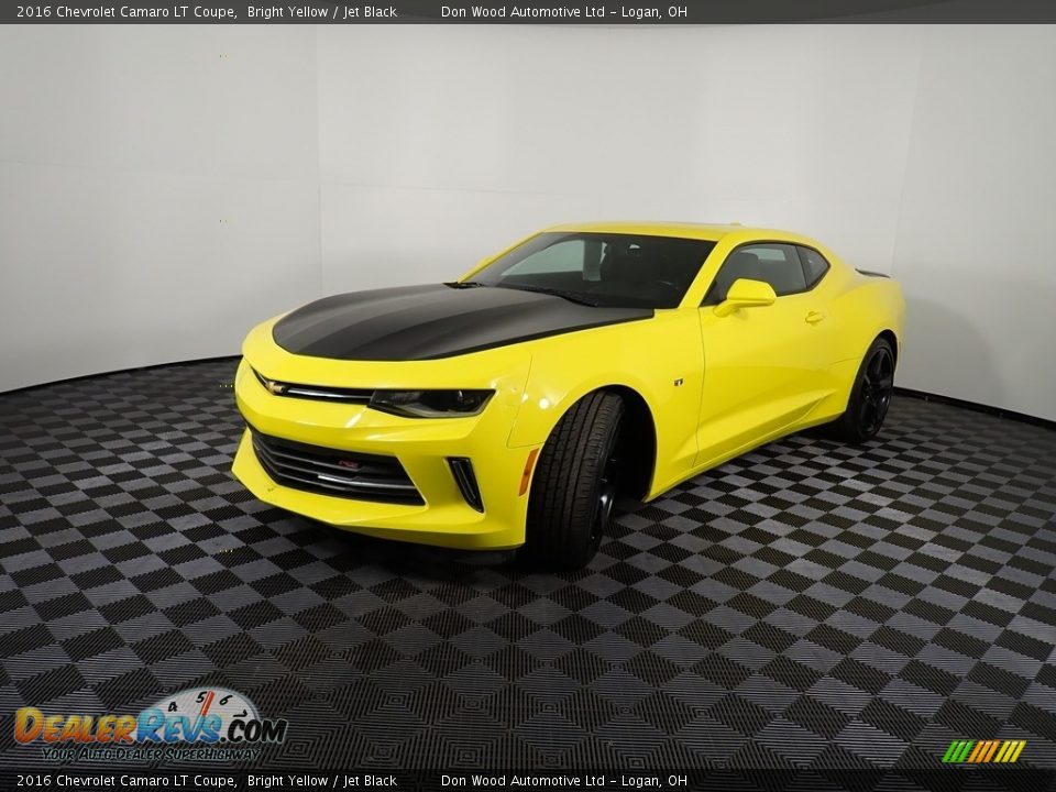 2016 Chevrolet Camaro LT Coupe Bright Yellow / Jet Black Photo #10