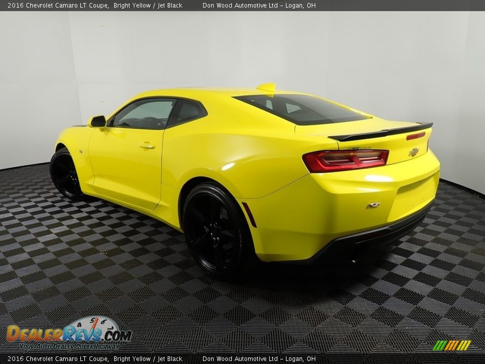 2016 Chevrolet Camaro LT Coupe Bright Yellow / Jet Black Photo #13