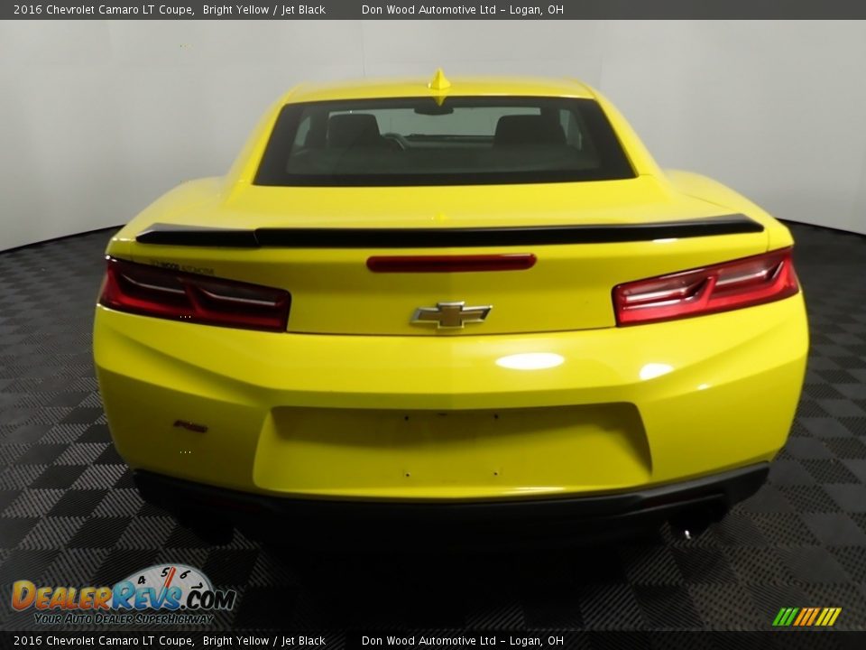 2016 Chevrolet Camaro LT Coupe Bright Yellow / Jet Black Photo #14