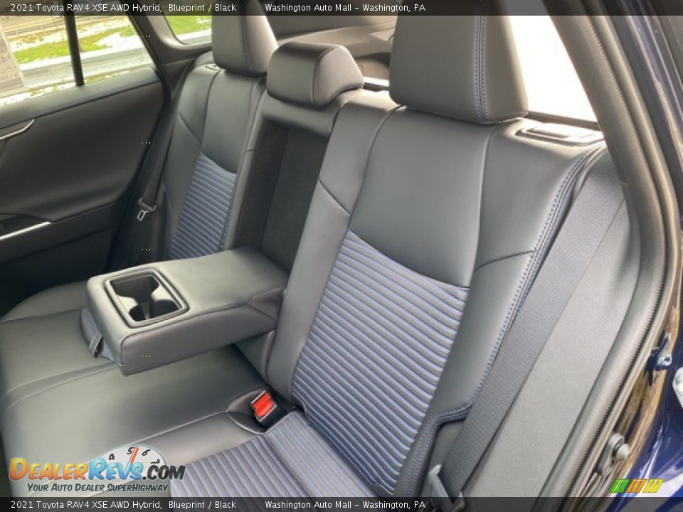 2021 Toyota RAV4 XSE AWD Hybrid Blueprint / Black Photo #30