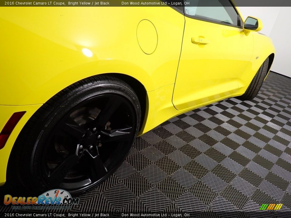 2016 Chevrolet Camaro LT Coupe Bright Yellow / Jet Black Photo #18