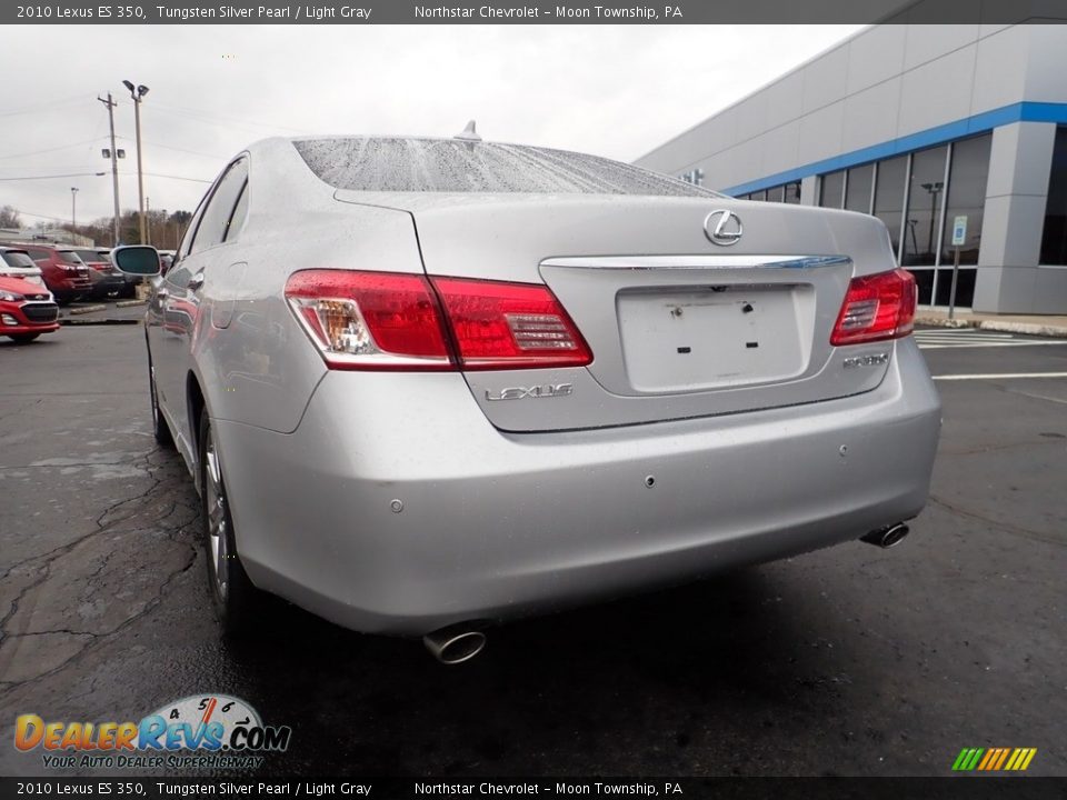 2010 Lexus ES 350 Tungsten Silver Pearl / Light Gray Photo #5