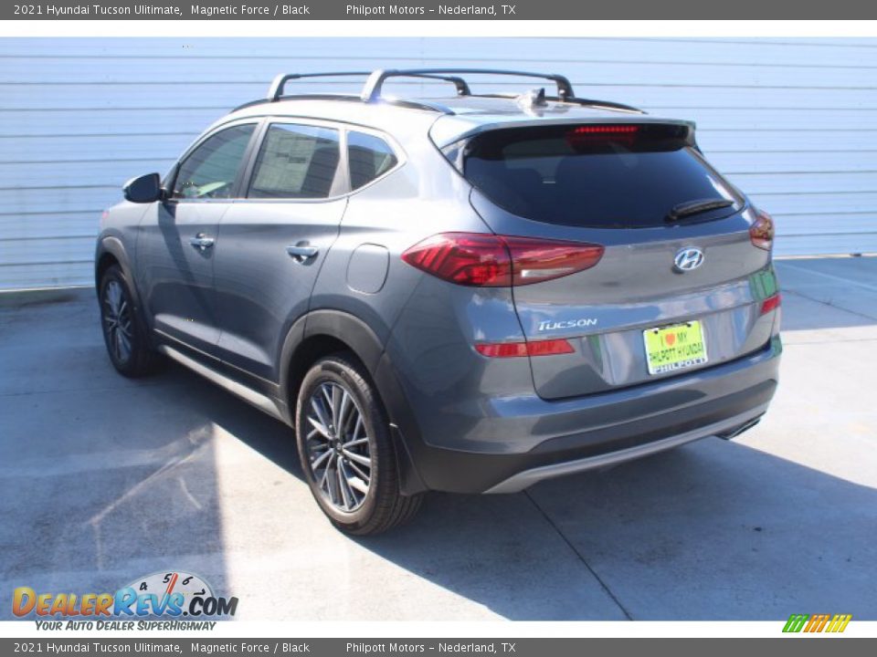 2021 Hyundai Tucson Ulitimate Magnetic Force / Black Photo #6