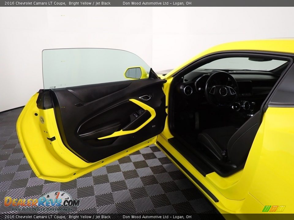 2016 Chevrolet Camaro LT Coupe Bright Yellow / Jet Black Photo #30