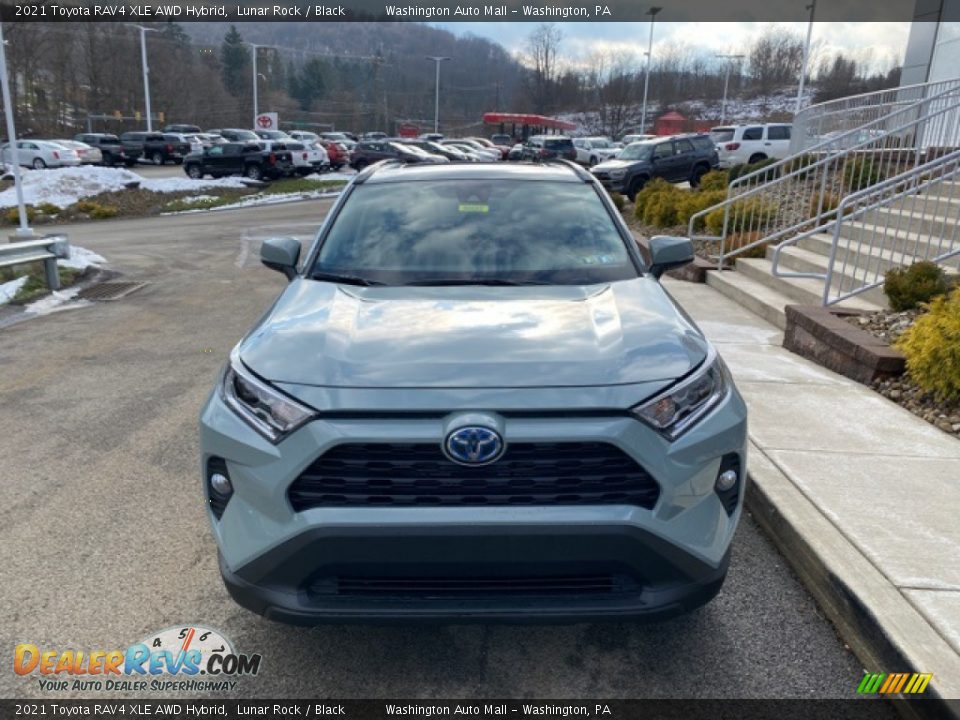 2021 Toyota RAV4 XLE AWD Hybrid Lunar Rock / Black Photo #12