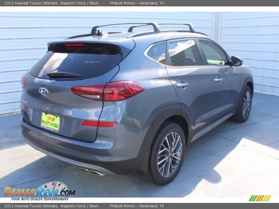 2021 Hyundai Tucson Ulitimate Magnetic Force / Black Photo #8