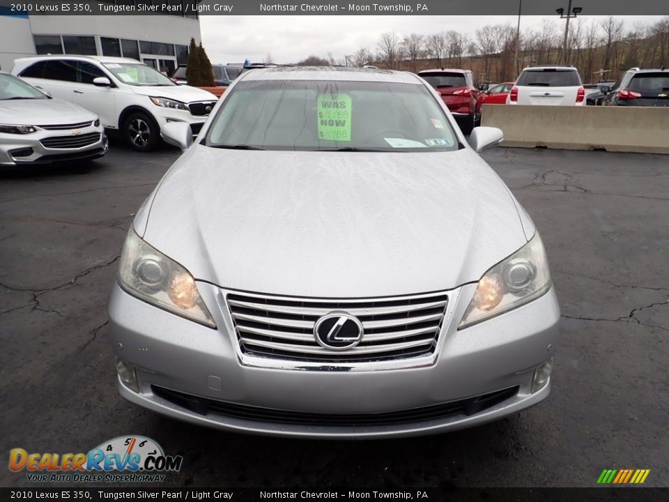 2010 Lexus ES 350 Tungsten Silver Pearl / Light Gray Photo #12