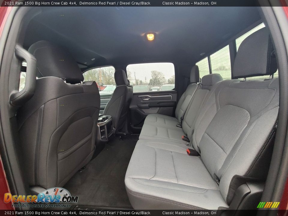 2021 Ram 1500 Big Horn Crew Cab 4x4 Delmonico Red Pearl / Diesel Gray/Black Photo #3