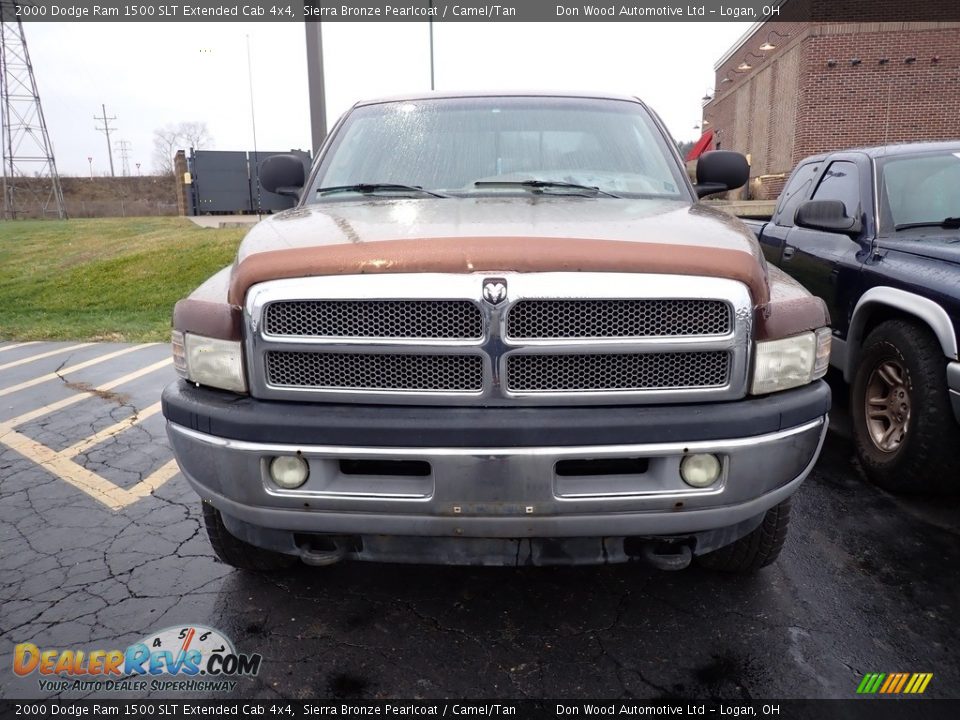 2000 Dodge Ram 1500 SLT Extended Cab 4x4 Sierra Bronze Pearlcoat / Camel/Tan Photo #4