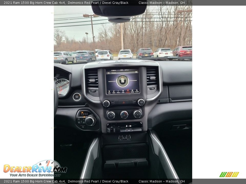 2021 Ram 1500 Big Horn Crew Cab 4x4 Delmonico Red Pearl / Diesel Gray/Black Photo #6