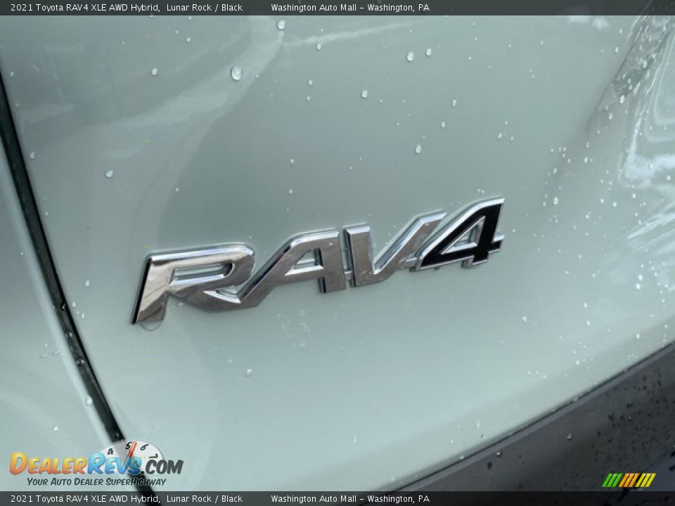 2021 Toyota RAV4 XLE AWD Hybrid Lunar Rock / Black Photo #24