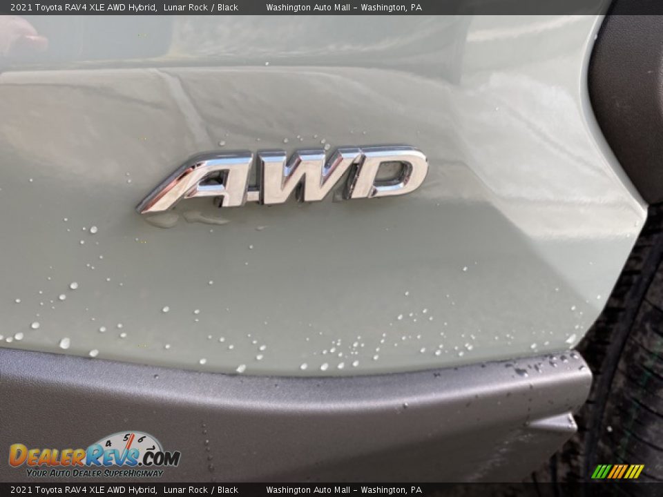 2021 Toyota RAV4 XLE AWD Hybrid Lunar Rock / Black Photo #25