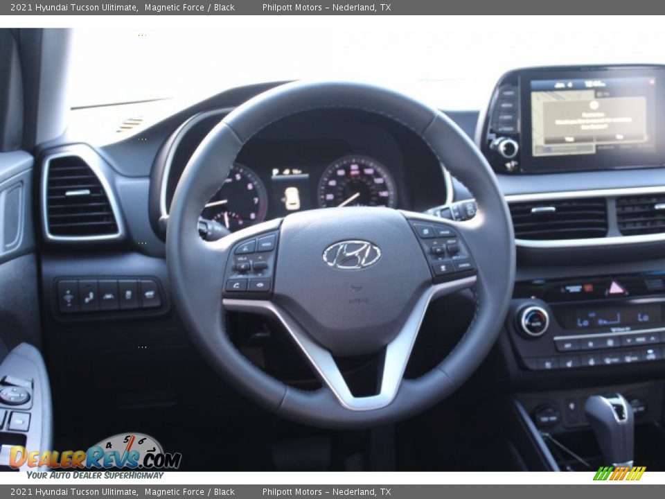 2021 Hyundai Tucson Ulitimate Magnetic Force / Black Photo #22