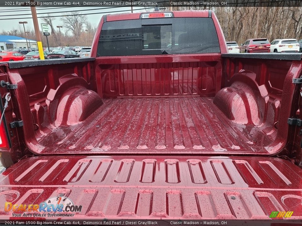 2021 Ram 1500 Big Horn Crew Cab 4x4 Delmonico Red Pearl / Diesel Gray/Black Photo #11