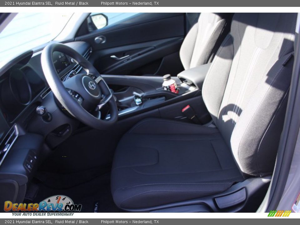 2021 Hyundai Elantra SEL Fluid Metal / Black Photo #10