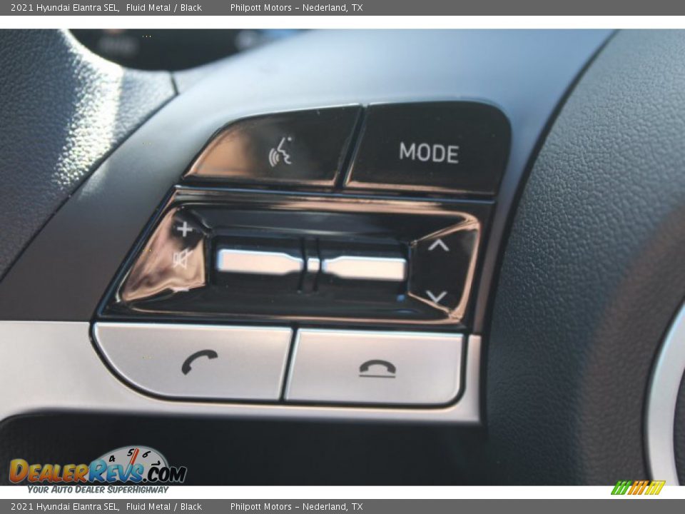 2021 Hyundai Elantra SEL Fluid Metal / Black Photo #11