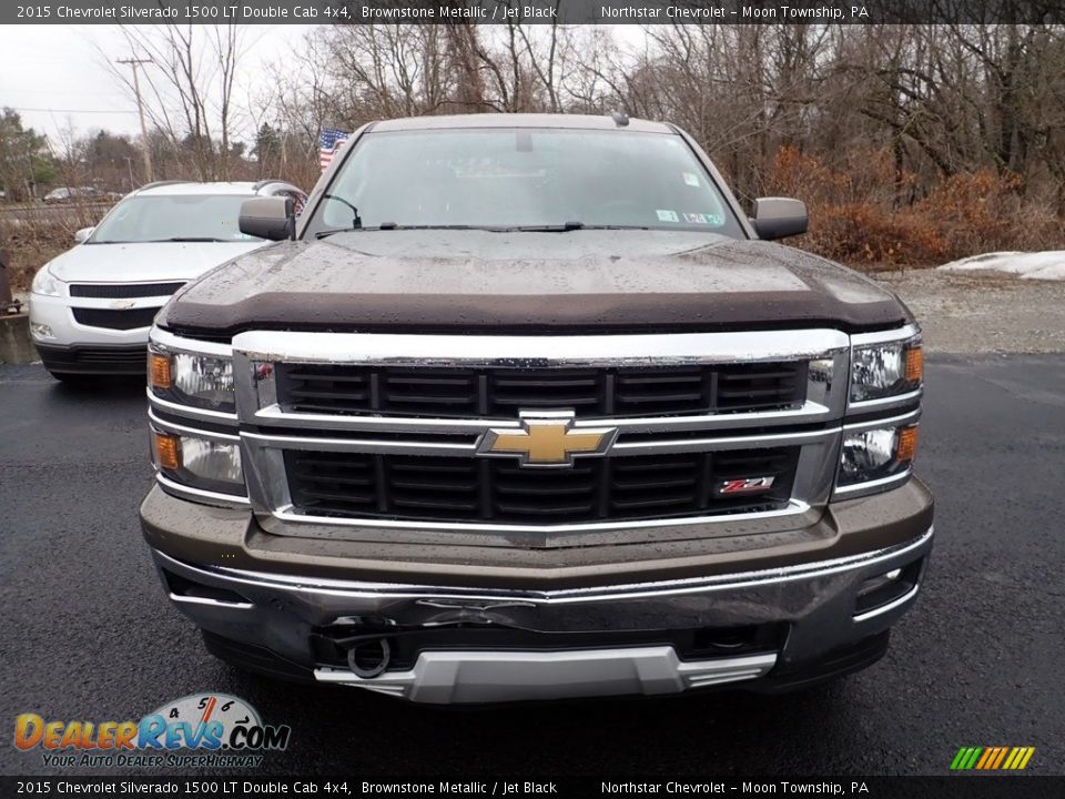 2015 Chevrolet Silverado 1500 LT Double Cab 4x4 Brownstone Metallic / Jet Black Photo #6