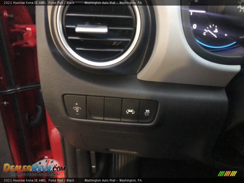 2021 Hyundai Kona SE AWD Pulse Red / Black Photo #13