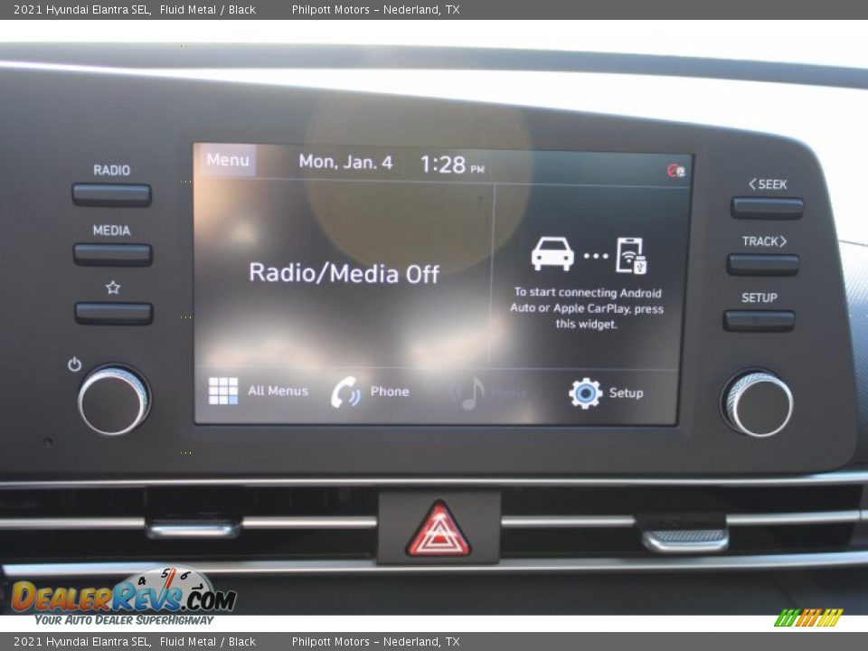 2021 Hyundai Elantra SEL Fluid Metal / Black Photo #15