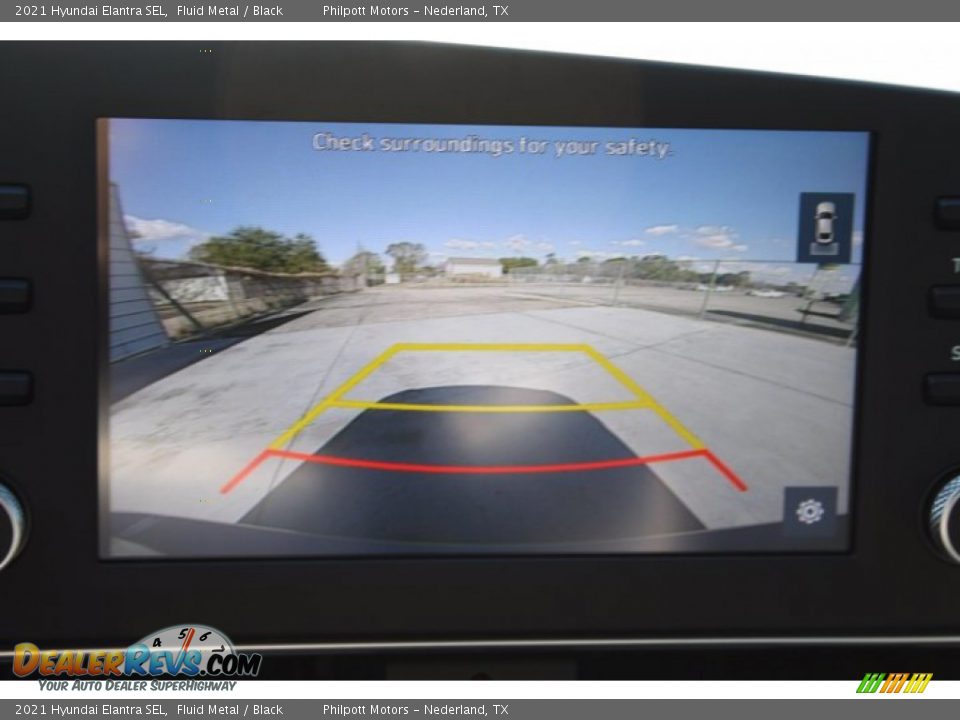 2021 Hyundai Elantra SEL Fluid Metal / Black Photo #18