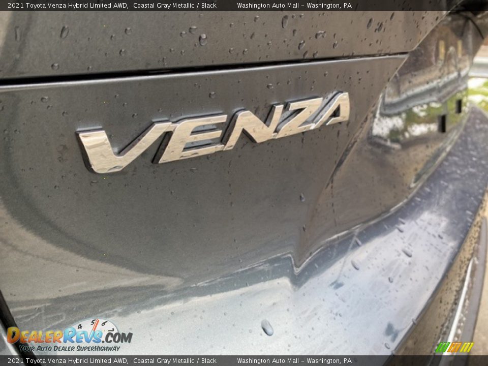 2021 Toyota Venza Hybrid Limited AWD Coastal Gray Metallic / Black Photo #28
