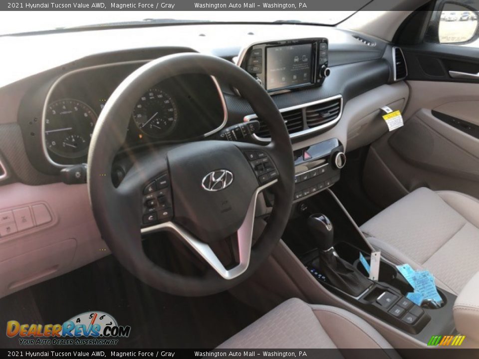 2021 Hyundai Tucson Value AWD Magnetic Force / Gray Photo #4