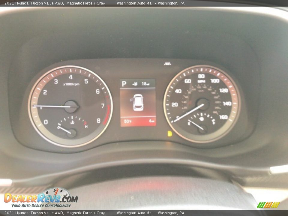 2021 Hyundai Tucson Value AWD Magnetic Force / Gray Photo #5