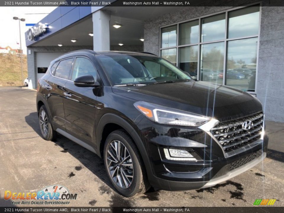 2021 Hyundai Tucson Ulitimate AWD Black Noir Pearl / Black Photo #1