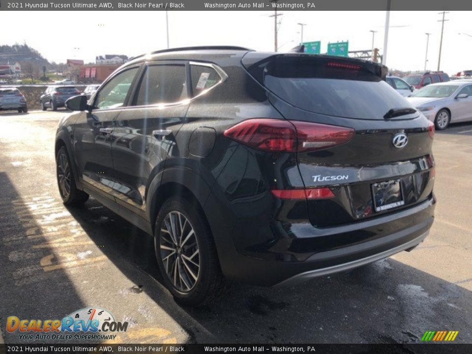 2021 Hyundai Tucson Ulitimate AWD Black Noir Pearl / Black Photo #3