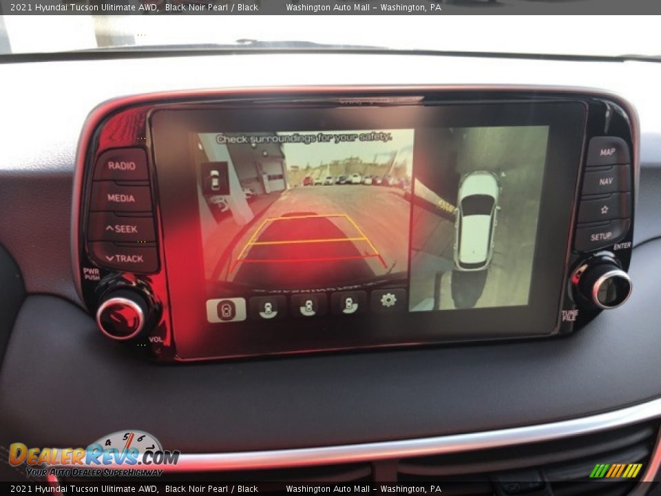 2021 Hyundai Tucson Ulitimate AWD Black Noir Pearl / Black Photo #6
