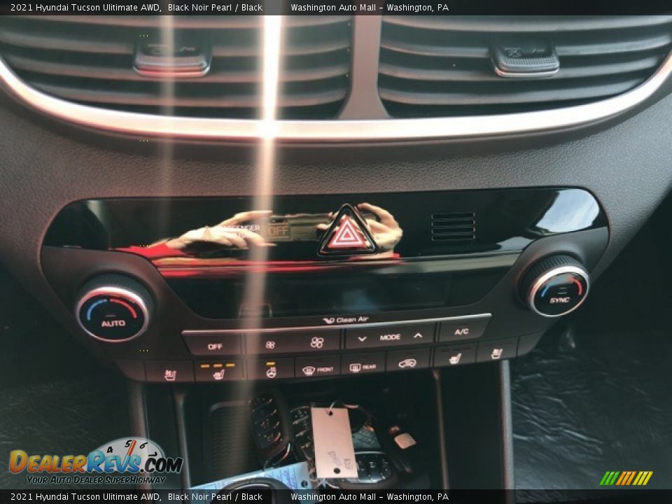 2021 Hyundai Tucson Ulitimate AWD Black Noir Pearl / Black Photo #7