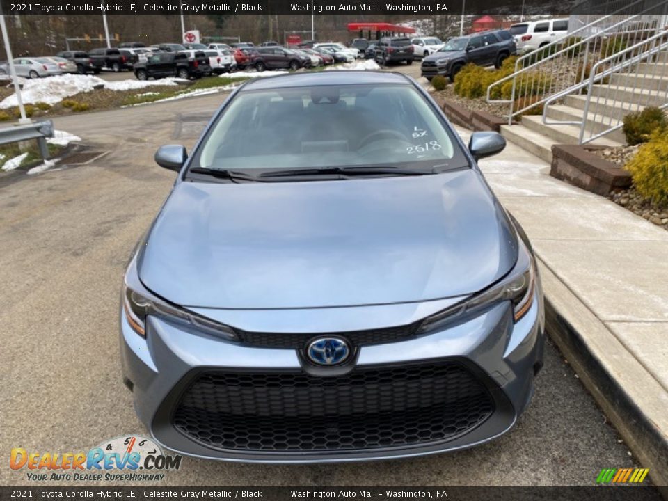 2021 Toyota Corolla Hybrid LE Celestite Gray Metallic / Black Photo #10