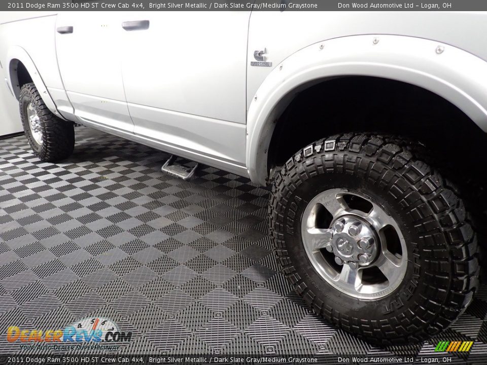 2011 Dodge Ram 3500 HD ST Crew Cab 4x4 Bright Silver Metallic / Dark Slate Gray/Medium Graystone Photo #3