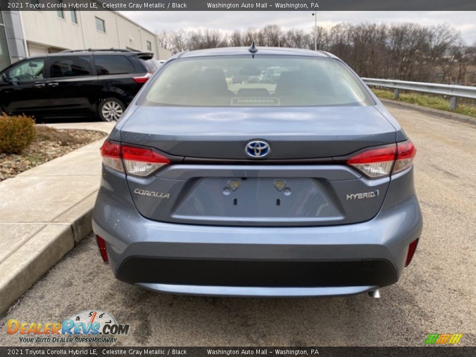 2021 Toyota Corolla Hybrid LE Celestite Gray Metallic / Black Photo #17