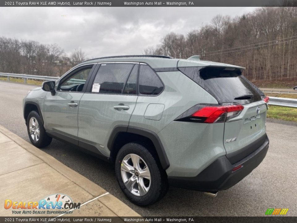 2021 Toyota RAV4 XLE AWD Hybrid Lunar Rock / Nutmeg Photo #2