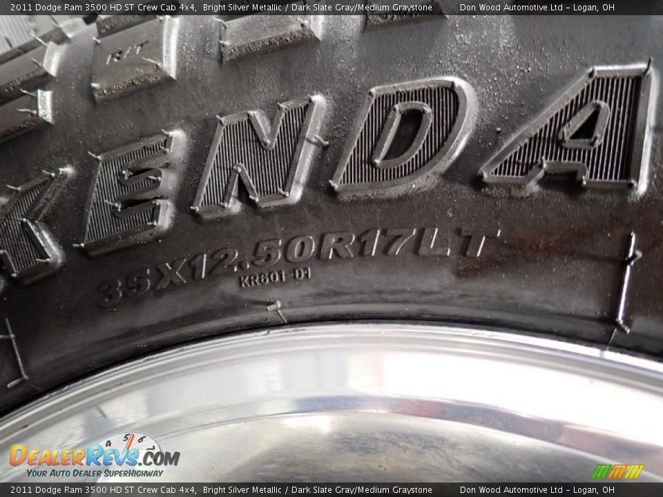 2011 Dodge Ram 3500 HD ST Crew Cab 4x4 Bright Silver Metallic / Dark Slate Gray/Medium Graystone Photo #16