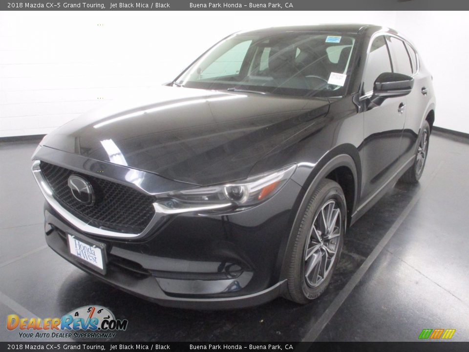 2018 Mazda CX-5 Grand Touring Jet Black Mica / Black Photo #3