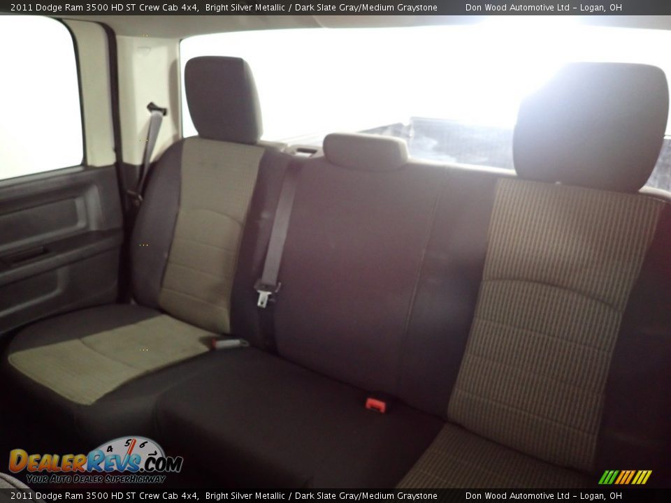 2011 Dodge Ram 3500 HD ST Crew Cab 4x4 Bright Silver Metallic / Dark Slate Gray/Medium Graystone Photo #22