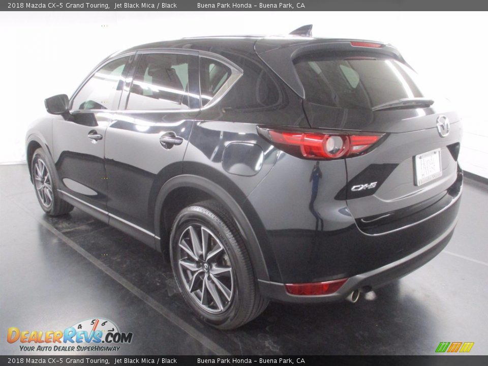 2018 Mazda CX-5 Grand Touring Jet Black Mica / Black Photo #5