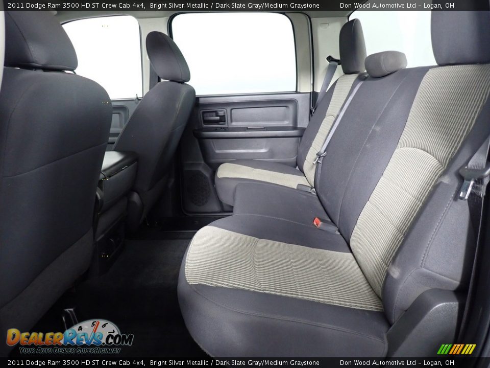 2011 Dodge Ram 3500 HD ST Crew Cab 4x4 Bright Silver Metallic / Dark Slate Gray/Medium Graystone Photo #24