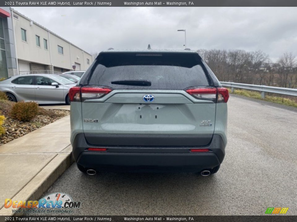 2021 Toyota RAV4 XLE AWD Hybrid Lunar Rock / Nutmeg Photo #14