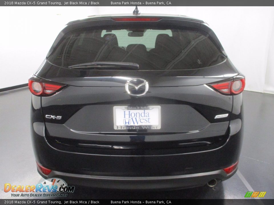 2018 Mazda CX-5 Grand Touring Jet Black Mica / Black Photo #6